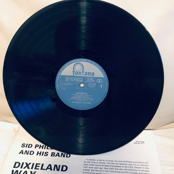 1969 UK LP Sid Phillips Band DIXIELAND - Picture 4 of 7